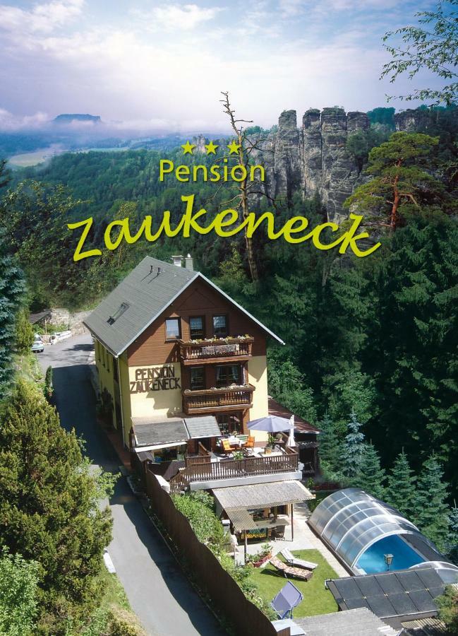 Pension Zaukeneck Бад-Шандау Экстерьер фото